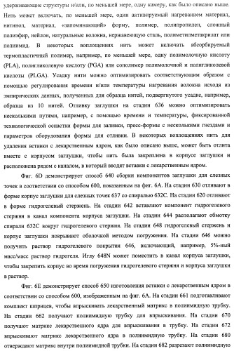 Лекарственные ядра для замедленного высвобождения терапевтических средств (патент 2478366)