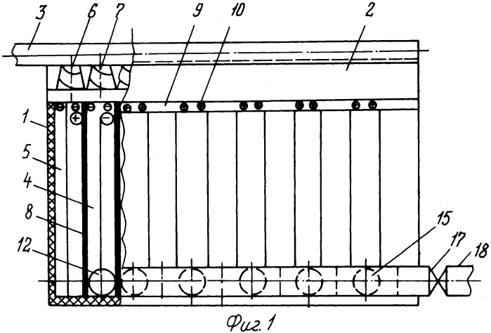 Модуль электроактивации воды (патент 2314265)