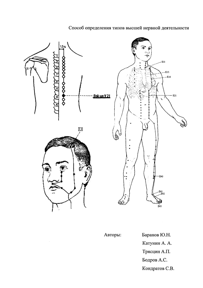 Способ определения типов высшей нервной деятельности (патент 2597808)