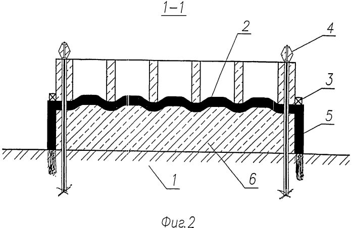 Конструкция и способ возведения незаглубляемого фундамента (патент 2552571)