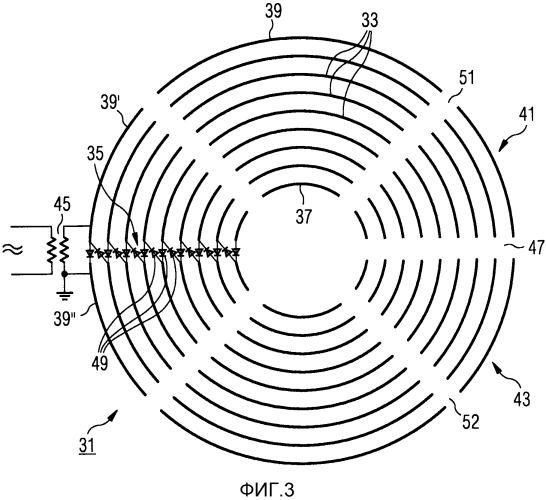 Ускоритель для двух пучков частиц для создания столкновения (патент 2569324)