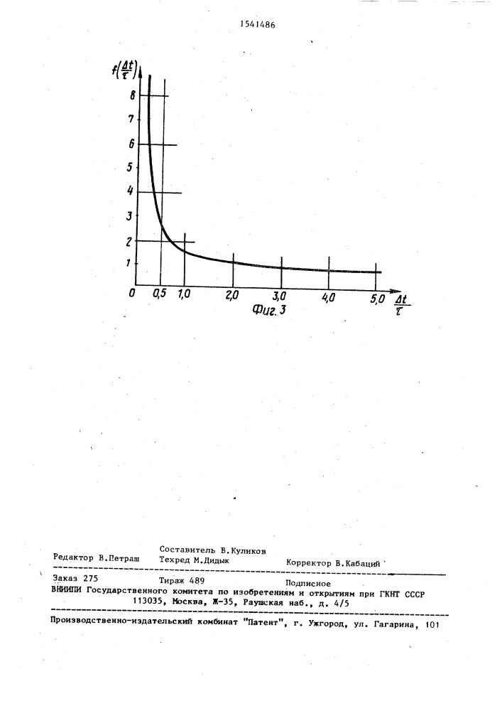 Способ измерения показателя тепловой инерции термопреобразователя с частотным выходом (патент 1541486)