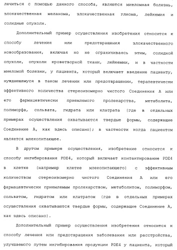 Твердые формы, содержащие (+)-2-[1-(3-этокси-4-метоксифенил)-2-метилсульфонилэтил]-4-ацетиламиноизоиндолин-1, 3-дион, их композиции и применение (патент 2471782)