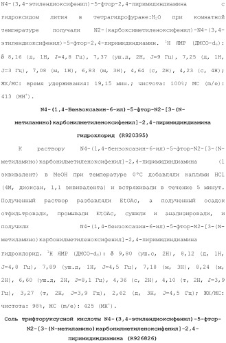 Соединения 2,4-пиримидиндиаминов и их применение (патент 2493150)