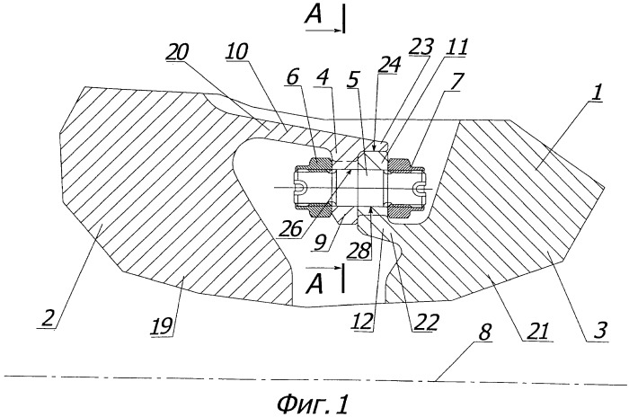 Ротор турбины газотурбинного двигателя (патент 2453709)
