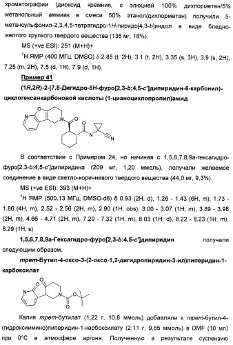1-цианоциклопропильные производные в качестве ингибиторов катепсина к (патент 2470023)