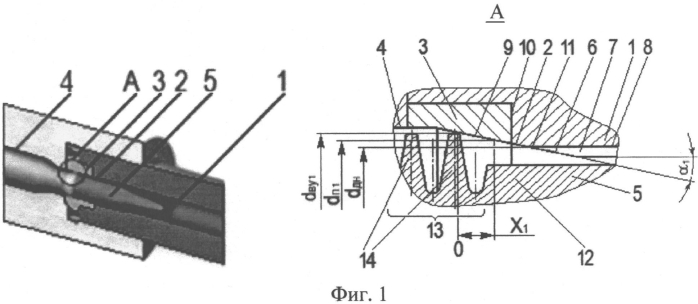 Нарезной ствол артиллерийско-стрелковых систем (патент 2549723)