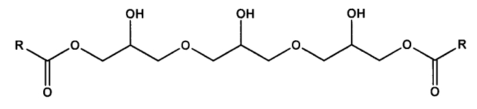Соединения и композиции с полиглицерином (патент 2592787)