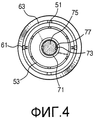 Узел фильтра для пылесборного устройства циклонного типа в пылесосе (патент 2266034)