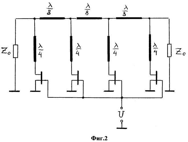 Полосно-пропускающий перестраиваемый фильтр свч (патент 2372695)