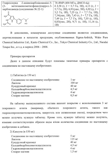 Новое производное пиррола, имеющее в качестве заместителей уреидную и аминокарбонильную группу (патент 2485101)