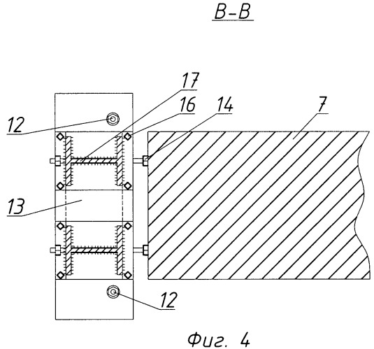 Способ гашения динамики воздействий мостовых кранов и полной разгрузки железобетонной консоли колонны, разрушающейся от коррозии бетона и арматуры (патент 2457998)
