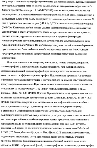 Способ лечения рака у человека (варианты), применяемая в способе форма (варианты) и применение антитела (варианты) (патент 2430739)