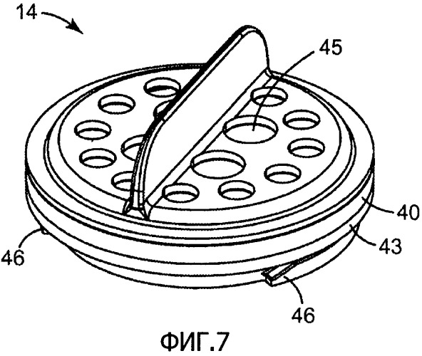 Прикрепляемый компонент респиратора с формованным термоотвержденным эластомерным уплотнением (патент 2417807)