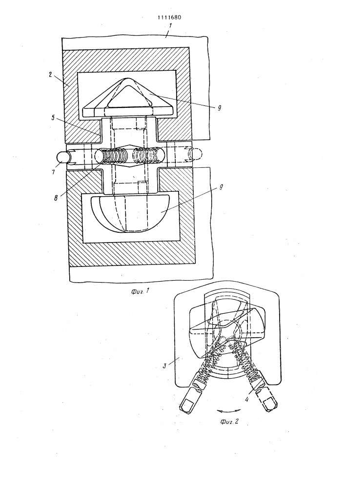 Соединительный элемент для контейнеров с фитингами (патент 1111680)