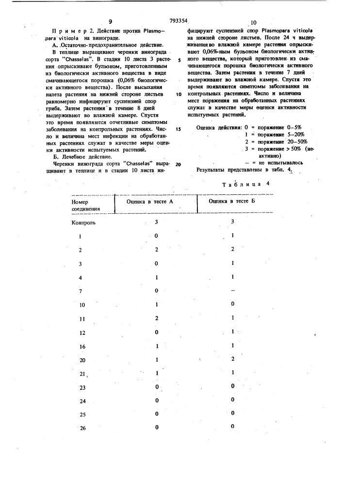Фунгицидное средство (патент 793354)