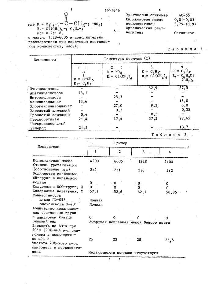 Композиция для покрытий (патент 1641846)