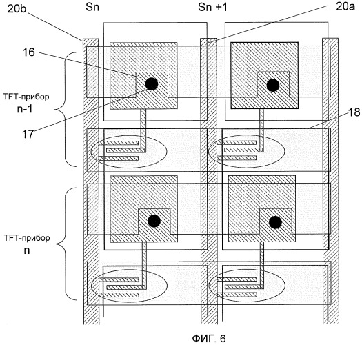 Конфигурация смещенного верхнего пиксельного электрода (патент 2499326)