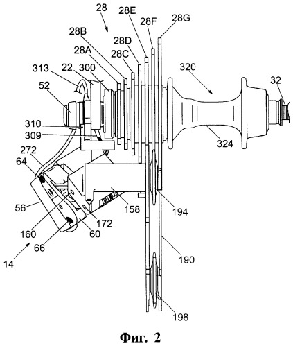 Держатель датчика (варианты) и устройство датчика для велосипедной трансмиссии, узел звездочек велосипеда (патент 2247053)