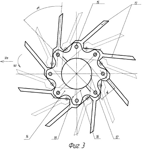 Ротационная мотыга (патент 2327323)