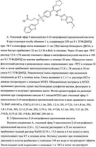Сульфонамидные производные как активаторы гликокиназы, применимые для лечения диабета типа 2 (патент 2419624)