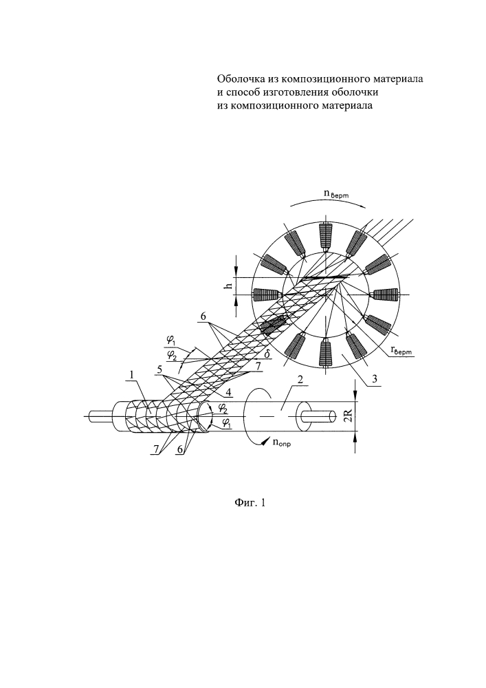 Оболочка из композиционного материала и способ изготовления оболочки из композиционного материала (патент 2637596)