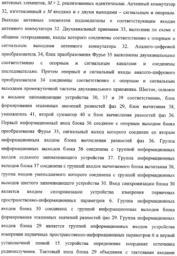 Способ и устройство определения координат источника радиоизлучения (патент 2327186)
