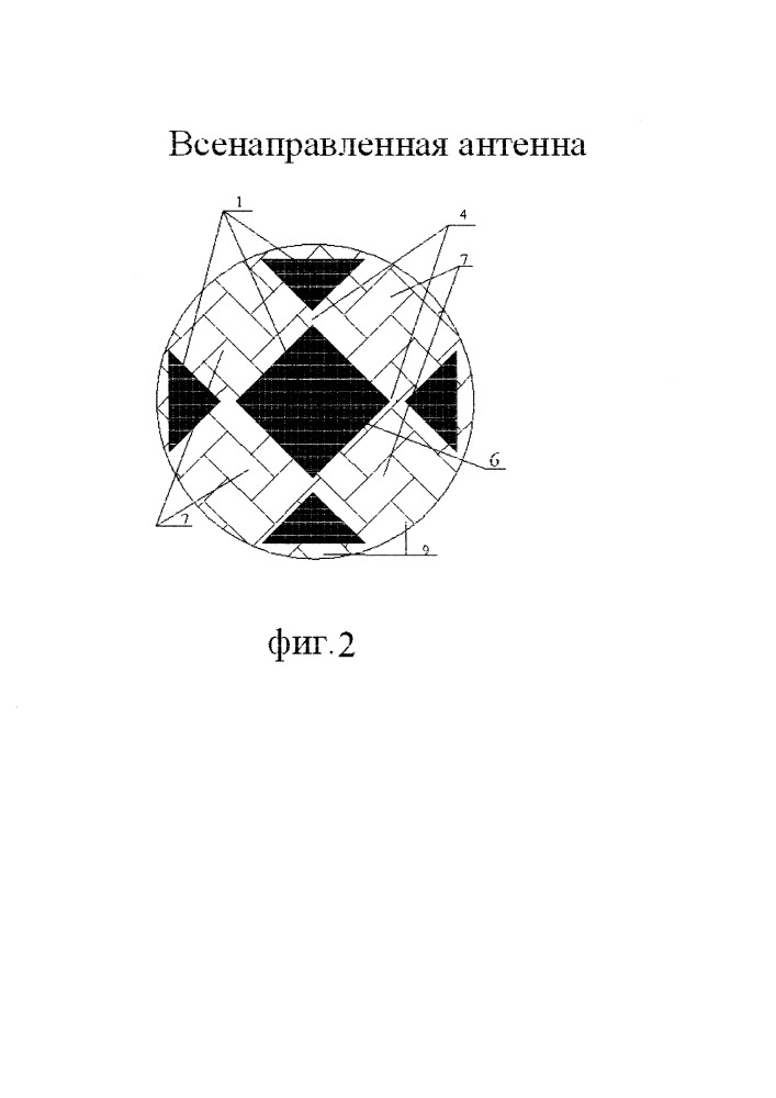Всенаправленная антенна (патент 2654914)