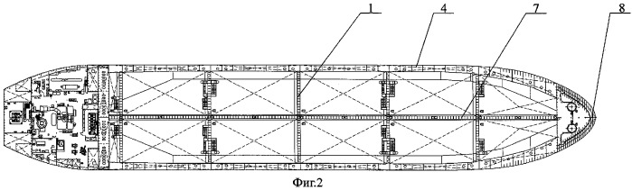 Поперечная переборка танкера (патент 2286902)