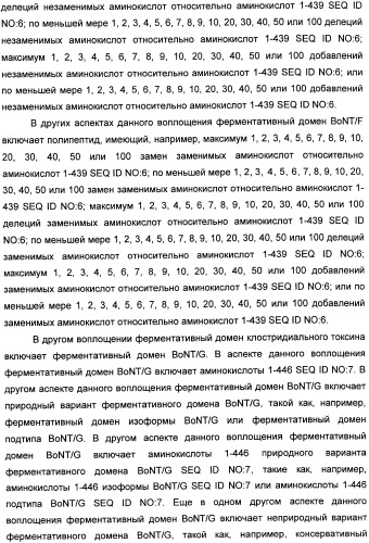 Способы лечения мочеполовых-неврологических расстройств с использованием модифицированных клостридиальных токсинов (патент 2491086)