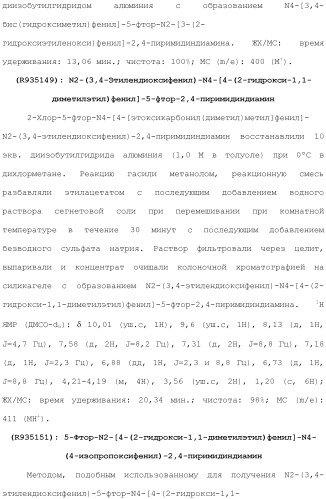 Соединения 2,4-пиримидиндиаминов и их применение (патент 2493150)