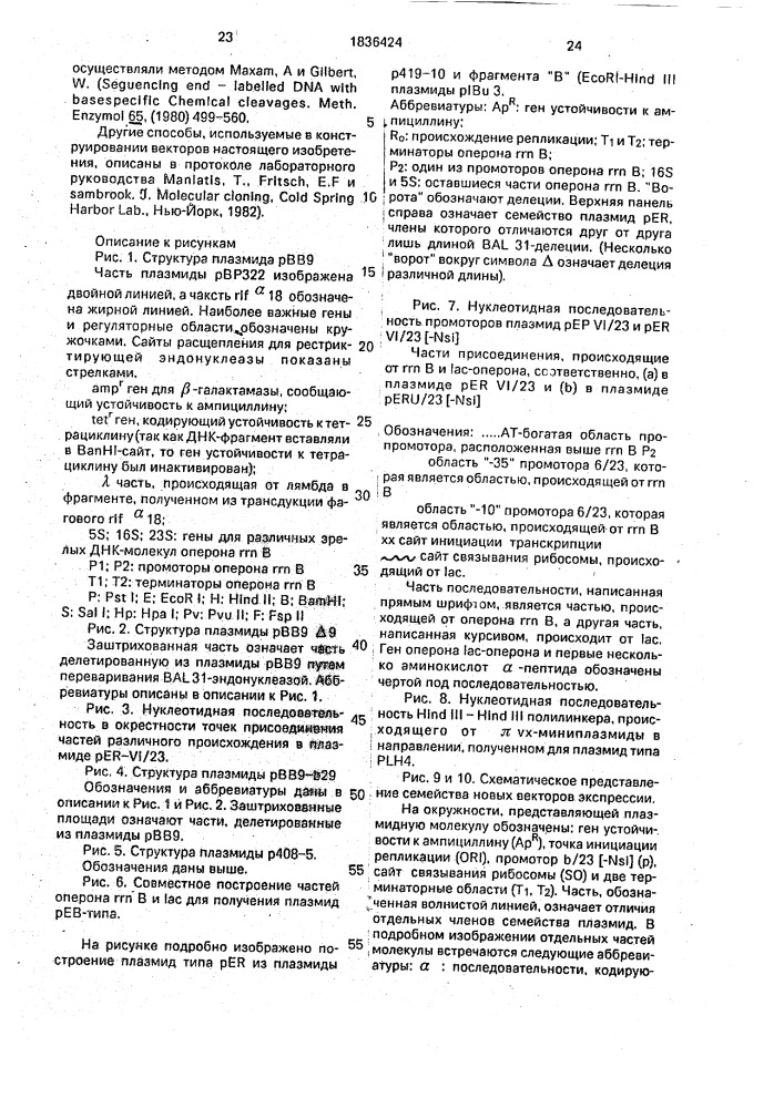 Способ получения промотора для конструирования вектора и способ конструирования вектора для экспрессии белков в клетках (патент 1836424)