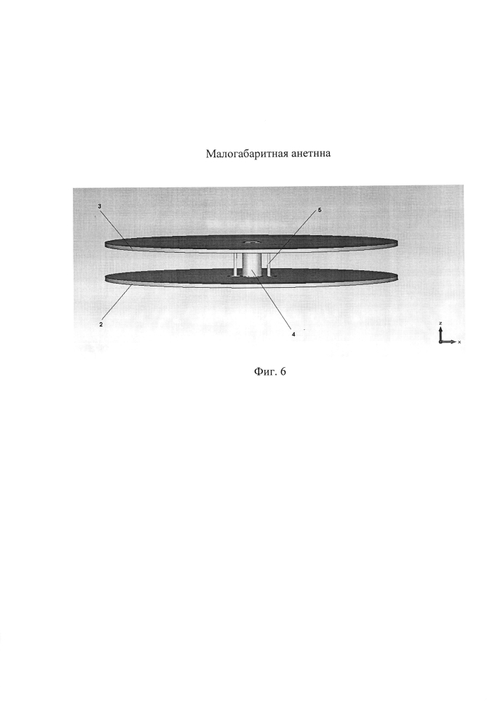 Малогабаритная антенна (патент 2604893)