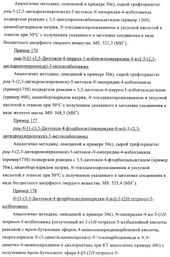 Производные пиперидин-4-иламида и их применение в качестве антагонистов рецептора sst подтипа 5 (патент 2403250)