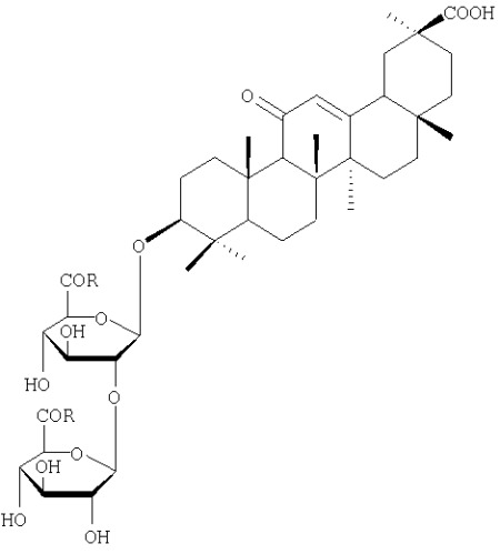 Гликопептид глицирризиновой кислоты с l-пролином, стимулирующий гуморальный иммунный ответ (патент 2303601)