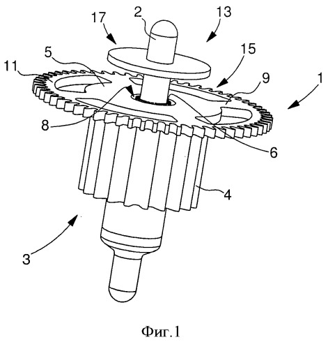 Устройство для радиального зажима детали в часах (патент 2525321)
