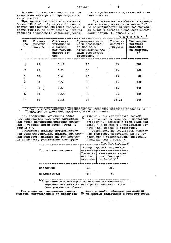 Способ изготовления фильтра (патент 1066628)