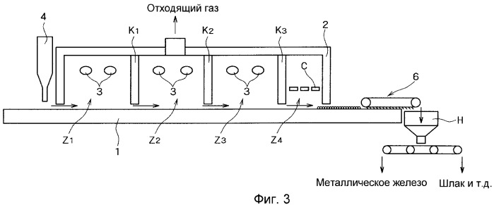 Гранулы металлического железа (патент 2320730)