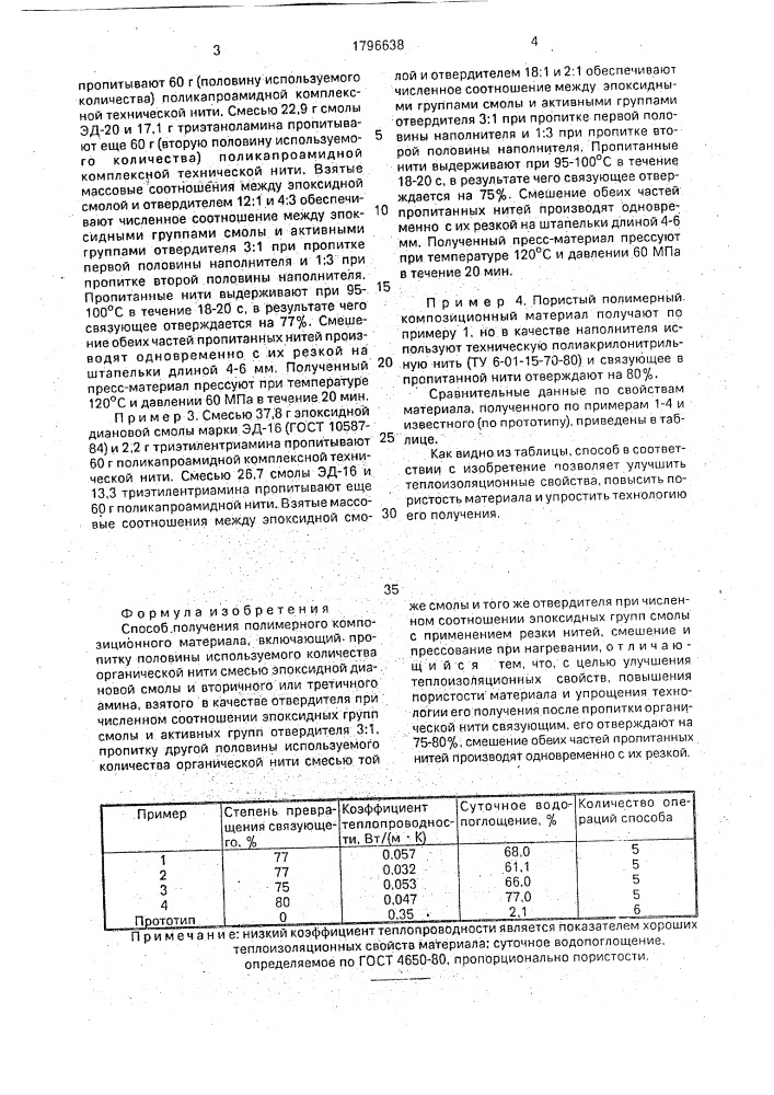 Способ получения полимерного композиционного материала (патент 1796638)