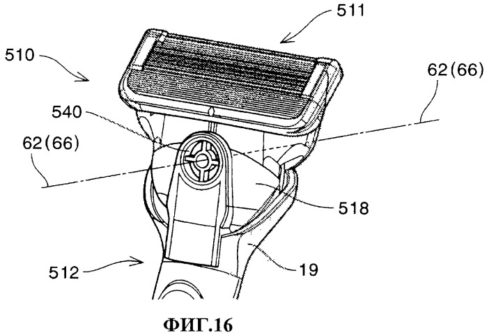 Безопасный бритвенный прибор с поворачивающимся лезвийным блоком (патент 2450913)