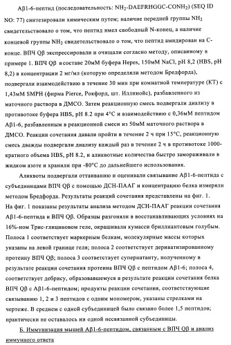 Композиции вакцин, содержащие наборы антигенов в виде амилоида бета 1-6 (патент 2450827)