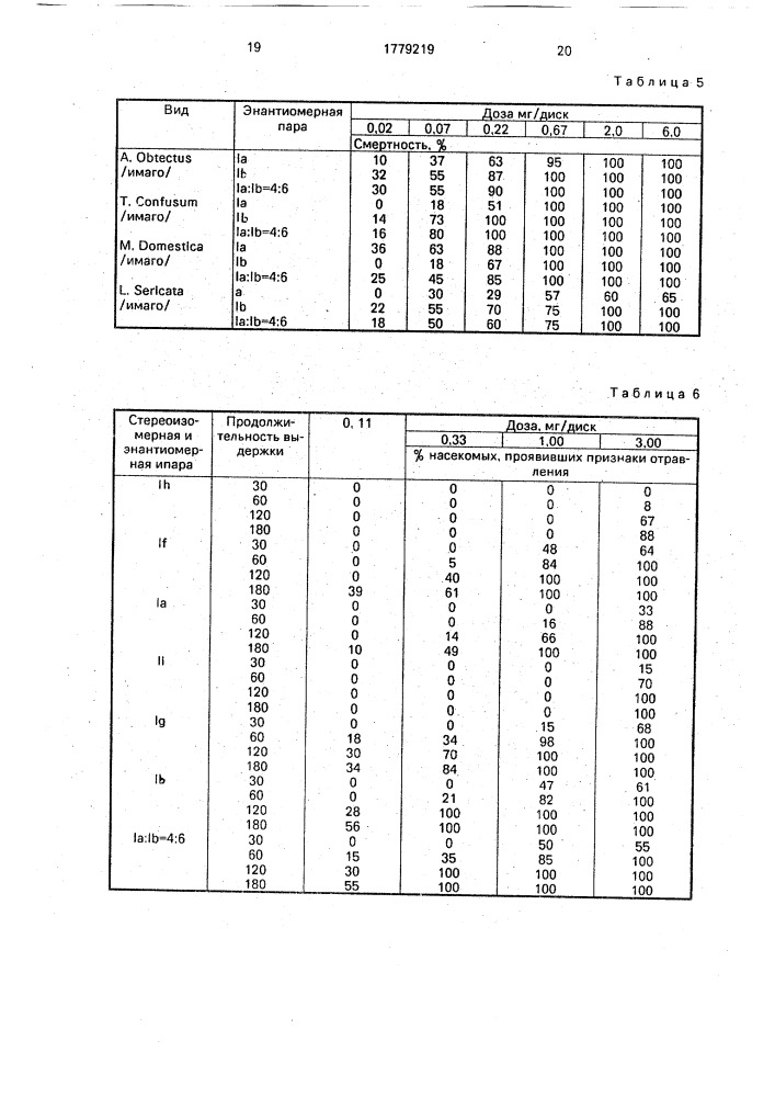 Способ получения смеси изомеров синтетических пиретроидов (патент 1779219)