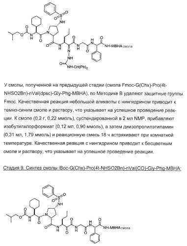 Новые пептиды как ингибиторы ns3-серинпротеазы вируса гепатита c (патент 2404189)