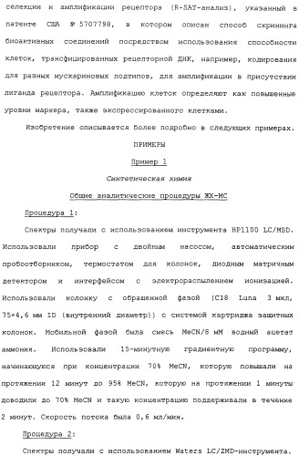 Аналоги тетрагидрохинолина в качестве мускариновых агонистов (патент 2434865)