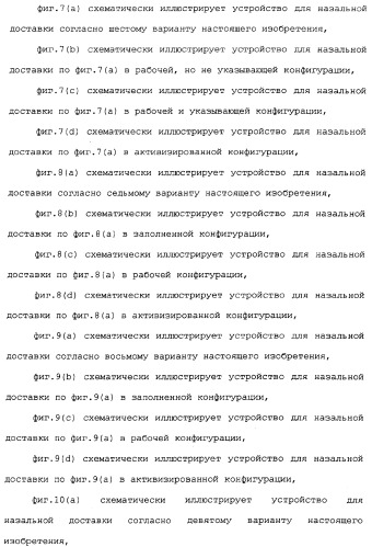 Назальные устройства (варианты) (патент 2337720)