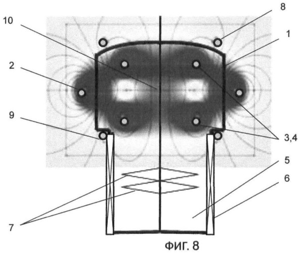 Левитирующий квадруполь (варианты) (патент 2467423)