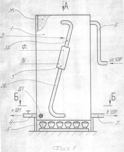 Способ получения растворов в цилиндрической вертикальной емкости, нагреваемой в основном со стороны днища, например, для работы шлихтовальной машины ткацкого производства (патент 2486950)
