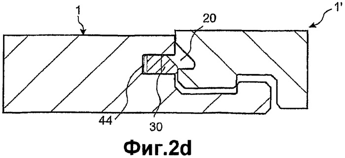 Механическое соединение половиц при помощи гибкого шпунта (патент 2373348)