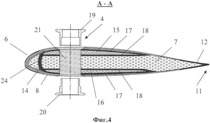 Лопасть несущего винта вертолета и способ изготовления лопасти из композиционного материала (патент 2541574)