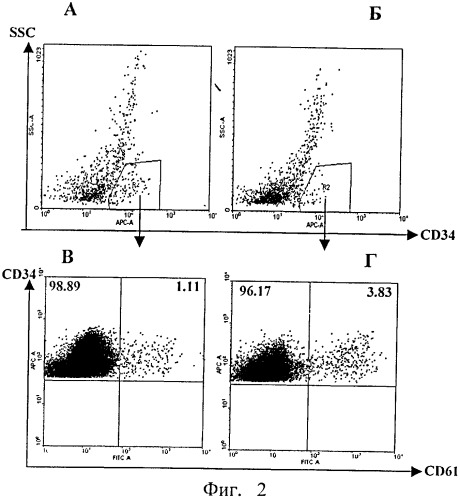 Средство, индуцирующее дифференцировку стволовых кроветворных клеток в тромбоциты (патент 2482870)